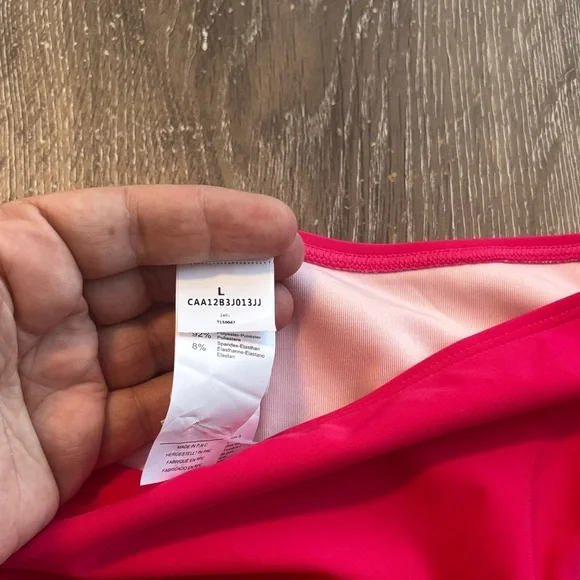 Cupshe Women's Bikini - Vibrant Pink - Picture 6 of 8